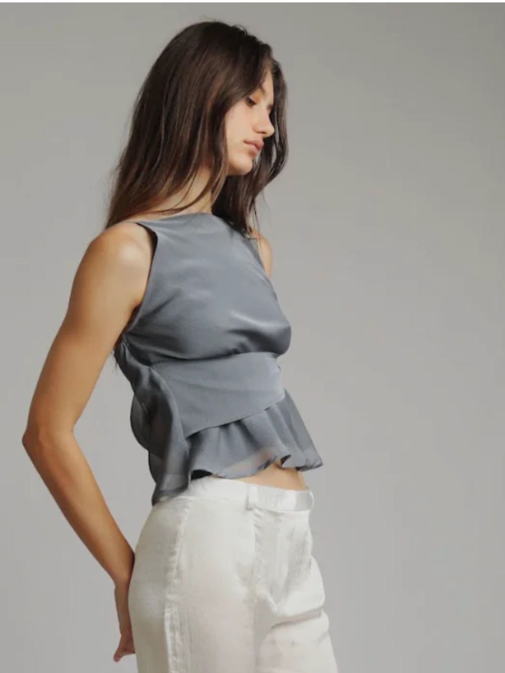 Enduring Kairos Cherie Skirt (Small) + Angelo Top (medium) in Oceano Blue - Picture 5 of 9